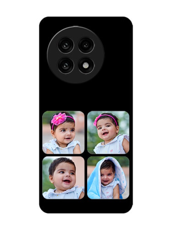 Custom OnePlus 13R 5G Custom Glass Phone Case - Multiple Pictures Design