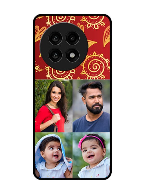Custom OnePlus 13R 5G Custom Glass Phone Case - 4 Image Traditional Design