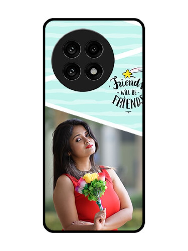 Custom OnePlus 13R 5G Custom Glass Phone Case - Friends Picture Icon Design