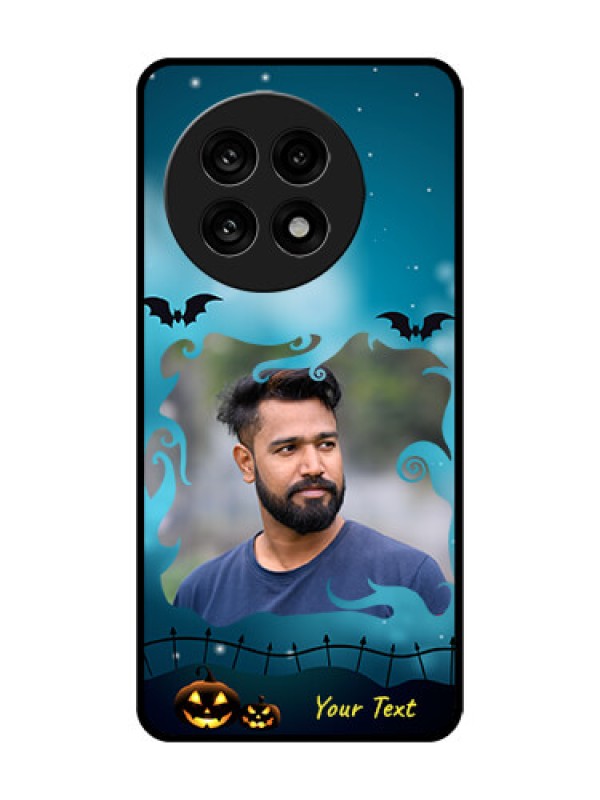 Custom OnePlus 13R 5G Custom Glass Phone Case - Halloween Frame Design