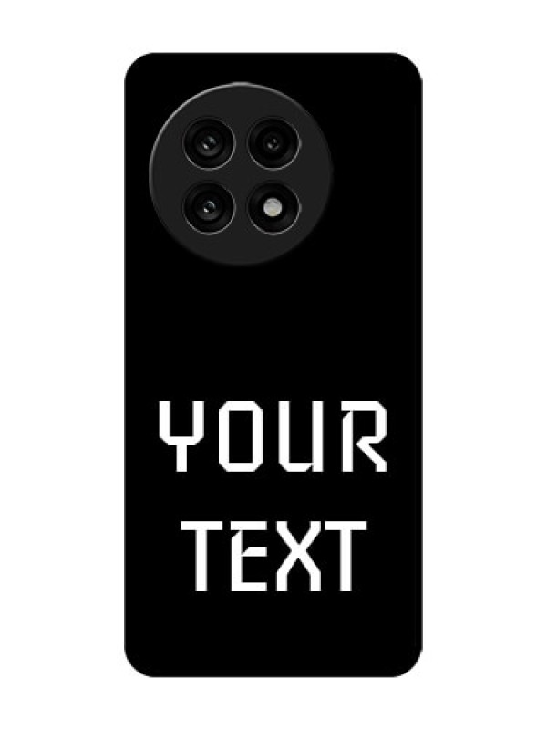 Custom OnePlus 13R 5G Custom Glass Phone Case - Your Name Design