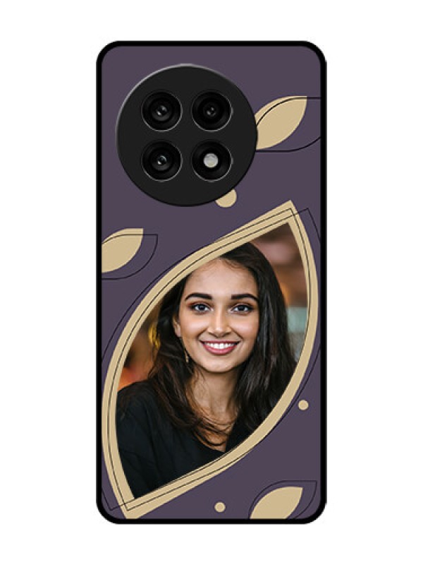 Custom OnePlus 13R 5G Custom Glass Phone Case - Falling Leaf Design