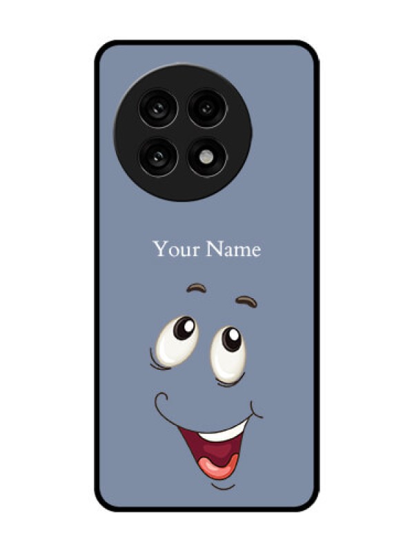 Custom OnePlus 13R 5G Custom Glass Phone Case - Laughing Cartoon Face Design