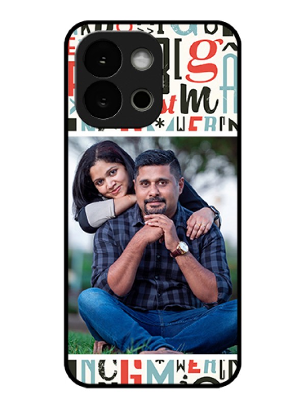 Custom OnePlus 13s 5G Custom Glass Phone Case - Alphabet Design