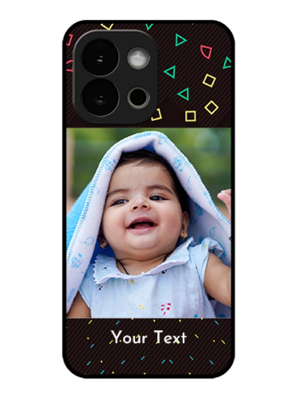 Custom OnePlus 13s 5G Custom Glass Phone Case - With Confetti Birthday Design