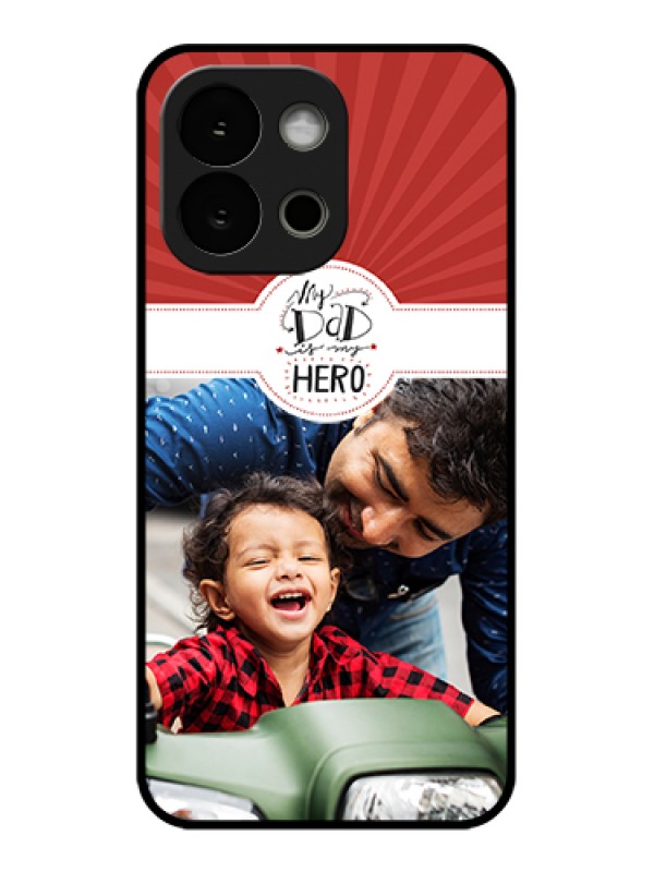 Custom OnePlus 13s 5G Custom Glass Phone Case - My Dad Hero Design