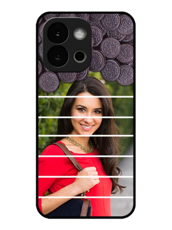 Custom OnePlus 13s 5G Custom Glass Phone Case - With Oreo Biscuit Design