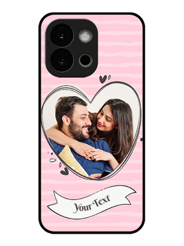 Custom OnePlus 13s 5G Custom Glass Phone Case - Vintage Heart Design
