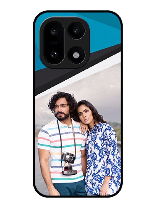 Custom OnePlus 15 5G Custom Glass Phone Case - Simple Pattern Photo Upload Design