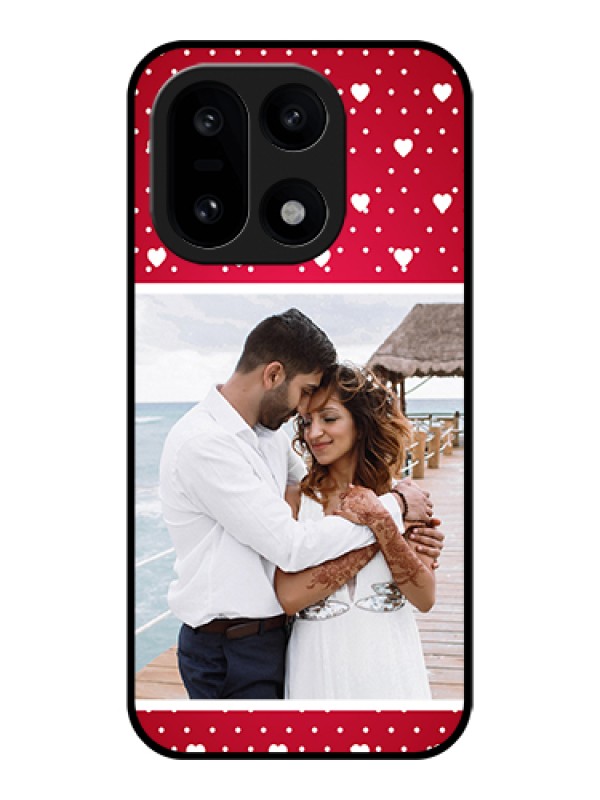 Custom OnePlus 15 5G Custom Glass Phone Case - Hearts Mobile Case Design