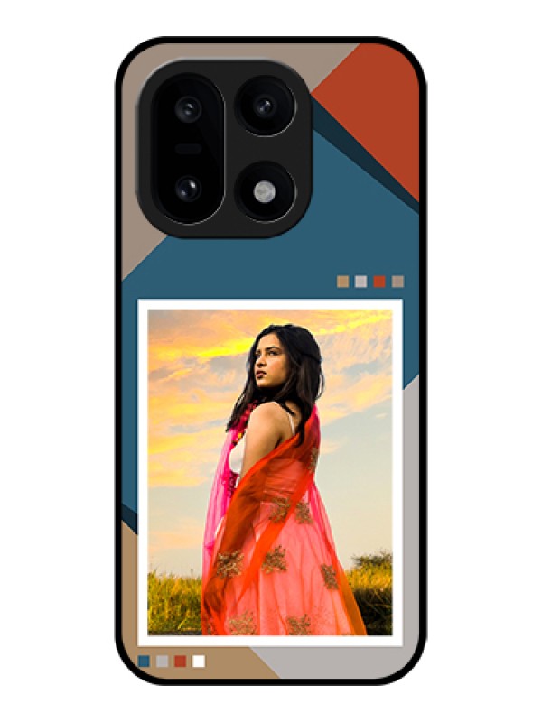 Custom OnePlus 15 5G Custom Glass Phone Case - Retro Color Pallet Design