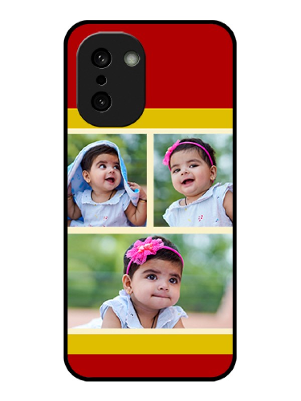 Custom OnePlus 15R 5G Custom Glass Phone Case - Multiple Pic Upload Design