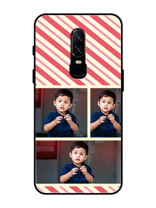 Custom OnePlus 6 Personalized Glass Phone Case  - Picture Upload Mobile Case Design