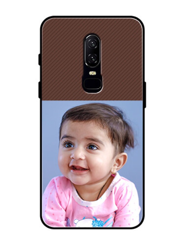Custom OnePlus 6 Custom Glass Mobile Case  - Elegant Case Design