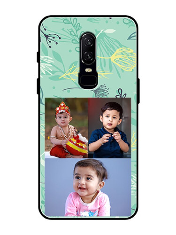 Custom OnePlus 6 Photo Printing on Glass Case  - Forever Family Design 