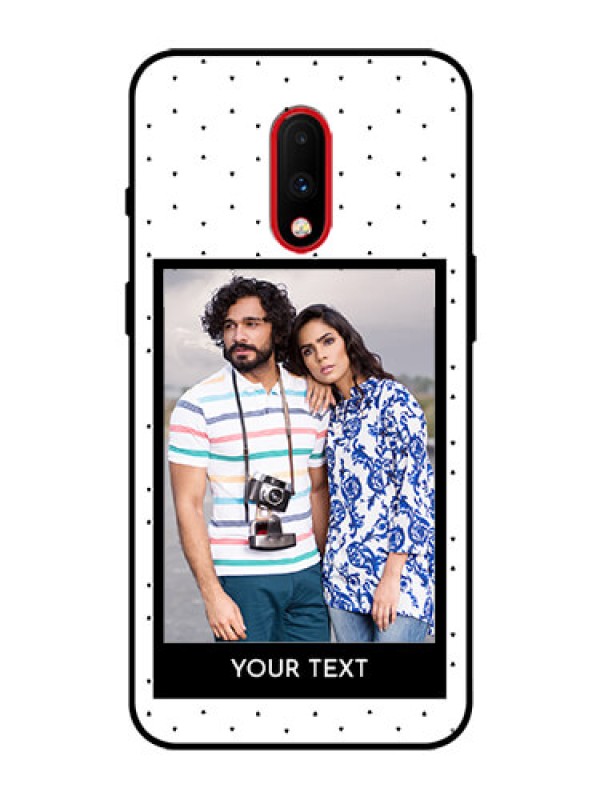 Custom OnePlus 7 Photo Printing on Glass Case  - Premium Design
