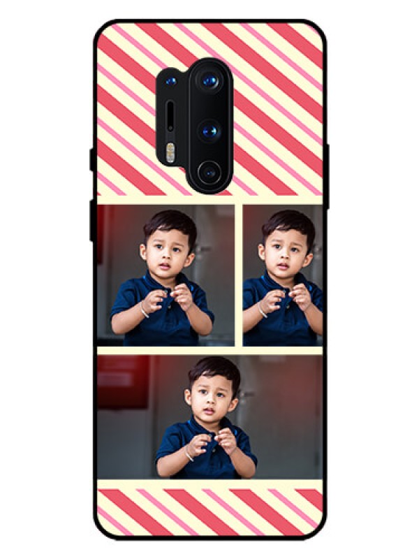 Custom Oneplus 8 Pro Personalized Glass Phone Case  - Picture Upload Mobile Case Design