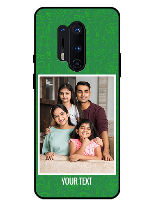 Custom Oneplus 8 Pro Personalized Glass Phone Case  - Picture Upload Design