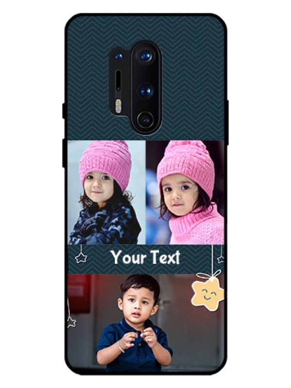 Custom Oneplus 8 Pro Custom Glass Mobile Case  - Hanging Stars Design