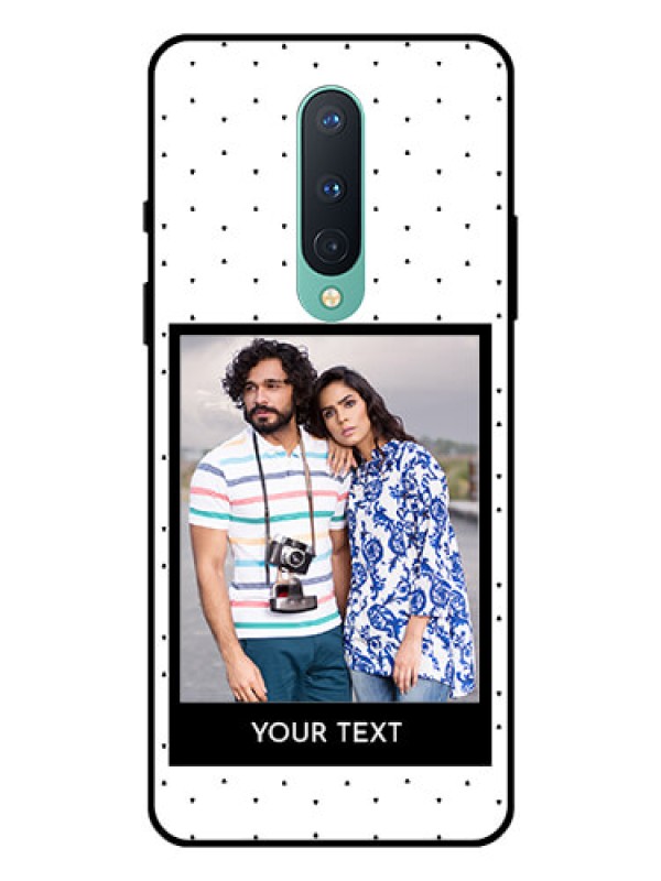 Custom OnePlus 8 Photo Printing on Glass Case  - Premium Design