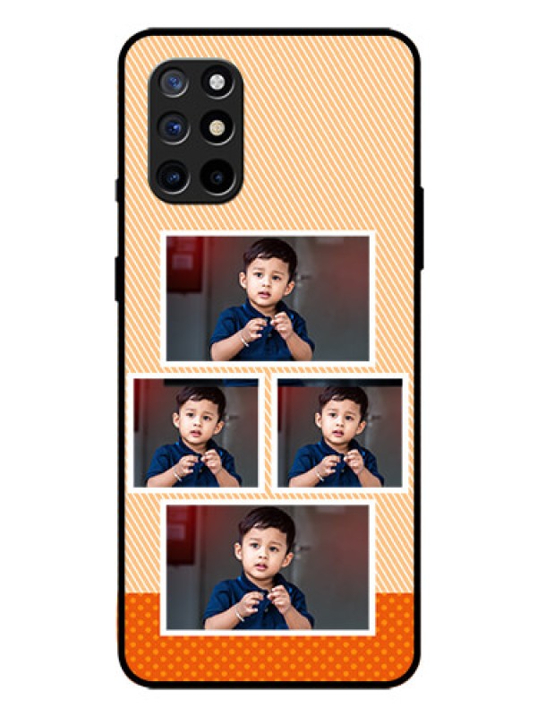 Custom Oneplus 8T Photo Printing on Glass Case  - Bulk Photos Upload Design