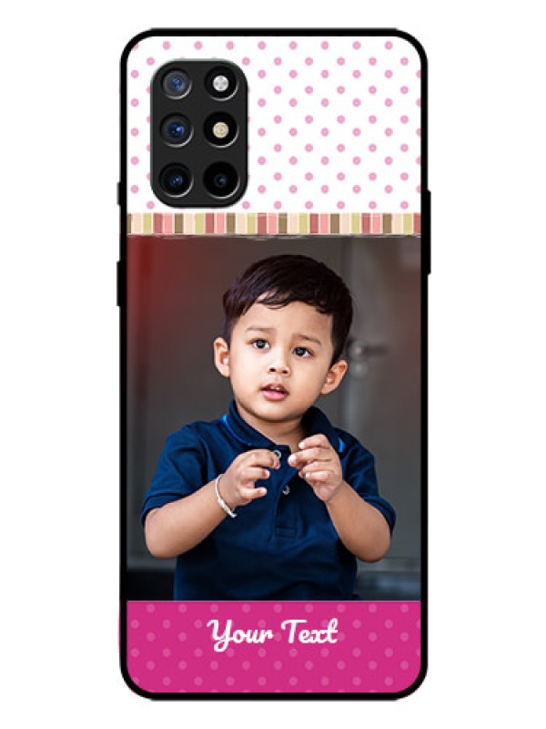 Custom Oneplus 8T Photo Printing on Glass Case  - Cute Girls Cover Design