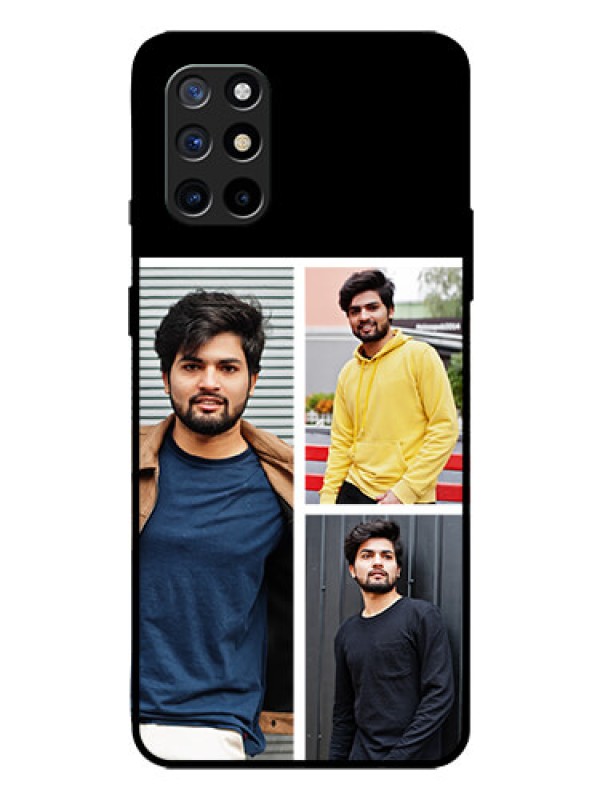 Custom Oneplus 8T Photo Printing on Glass Case  - Upload Multiple Picture Design