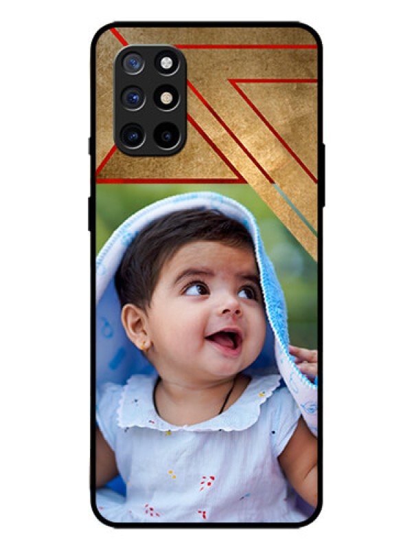 Custom Oneplus 8T Personalized Glass Phone Case  - Gradient Abstract Texture Design