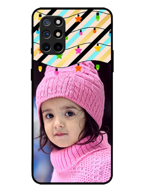 Custom Oneplus 8T Custom Glass Mobile Case  - Lights Hanging Design