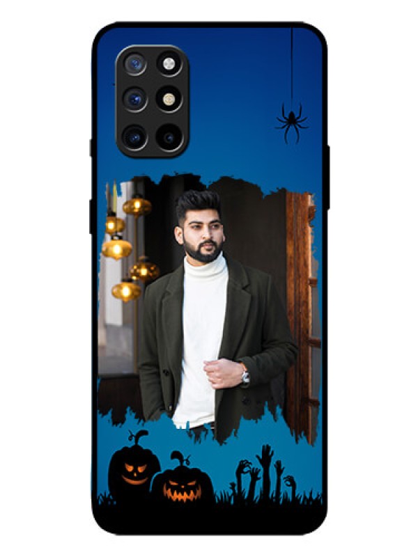Custom Oneplus 8T Photo Printing on Glass Case  - with pro Halloween design 