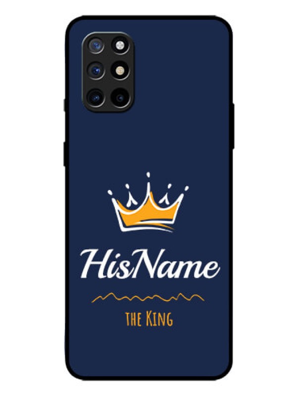 Custom Oneplus 8T Glass Phone Case King with Name