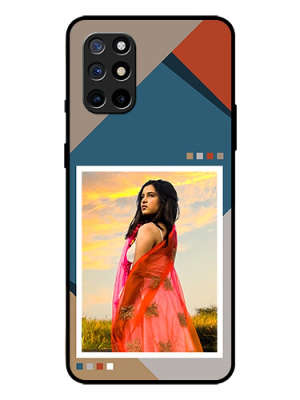 Custom OnePlus 8T Personalized Glass Phone Case - Retro color pallet Design