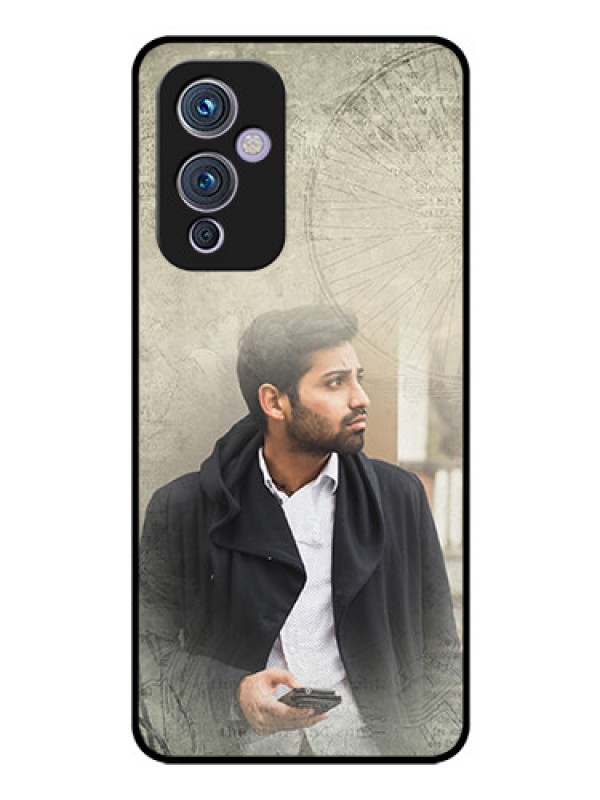 Custom Oneplus 9 5G Custom Glass Phone Case - with vintage design