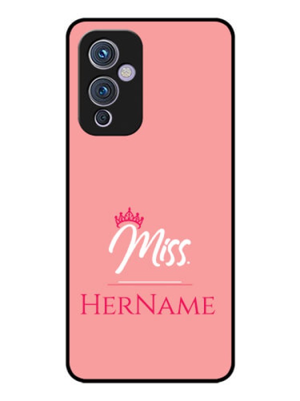 Custom Oneplus 9 5G Custom Glass Phone Case Mrs with Name
