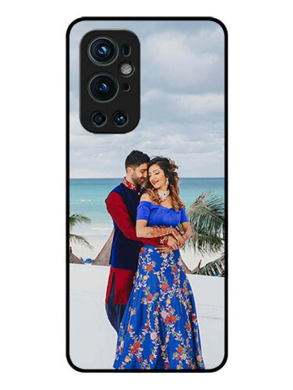 Custom Oneplus 9 Pro 5G Photo Printing on Glass Case - Upload Full Picture Design