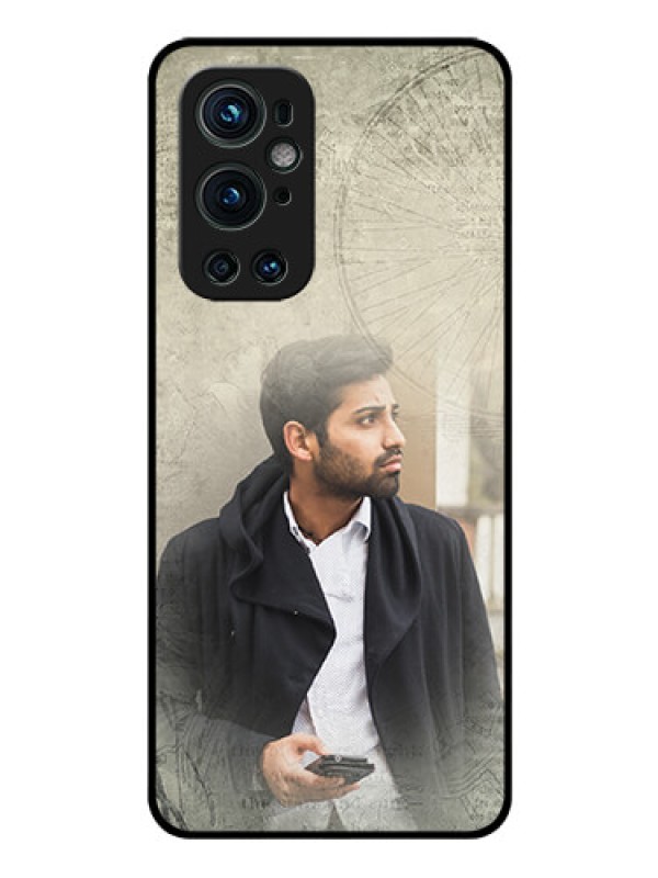Custom Oneplus 9 Pro 5G Custom Glass Phone Case - with vintage design