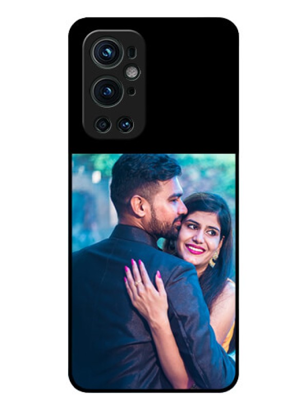 Custom OnePlus 9 Pro 5G Custom Glass Phone Case - Upload Full Picture With Custom Color Design