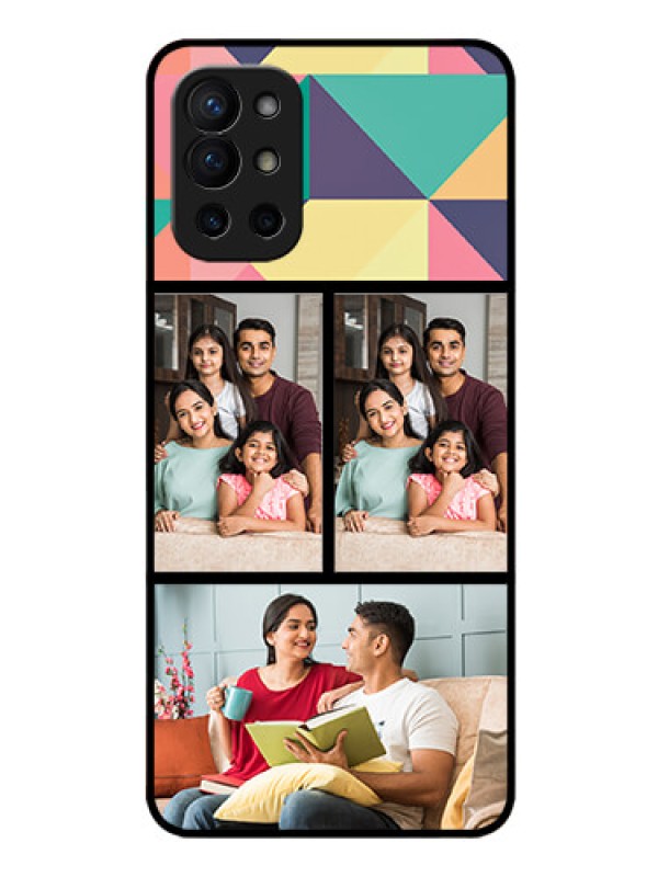 Custom Oneplus 9R 5G Custom Glass Phone Case - Bulk Pic Upload Design
