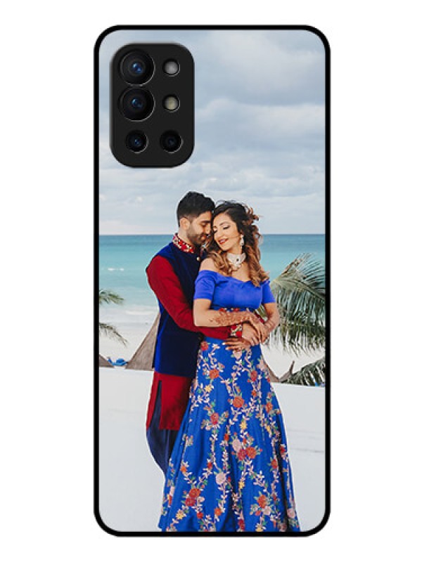 Custom Oneplus 9R 5G Photo Printing on Glass Case - Upload Full Picture Design