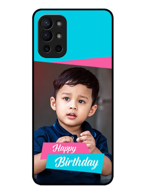 Custom Oneplus 9R 5G Personalized Glass Phone Case - Image Holder with 2 Color Design