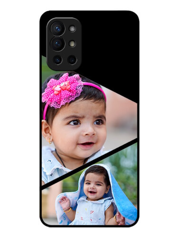 Custom Oneplus 9R 5G Custom Glass Phone Case - Semi Cut Design