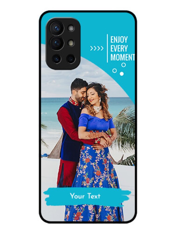 Custom Oneplus 9R 5G Custom Glass Mobile Case - Happy Moment Design