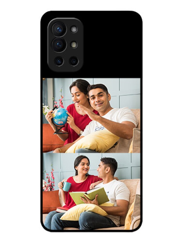 Custom Oneplus 9R 5G 2 Images on Glass Phone Cover