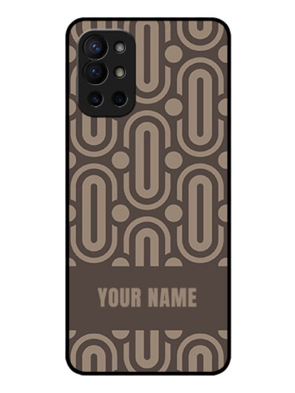 Custom OnePlus 9R 5G Custom Glass Phone Case - Captivating Zero Pattern Design