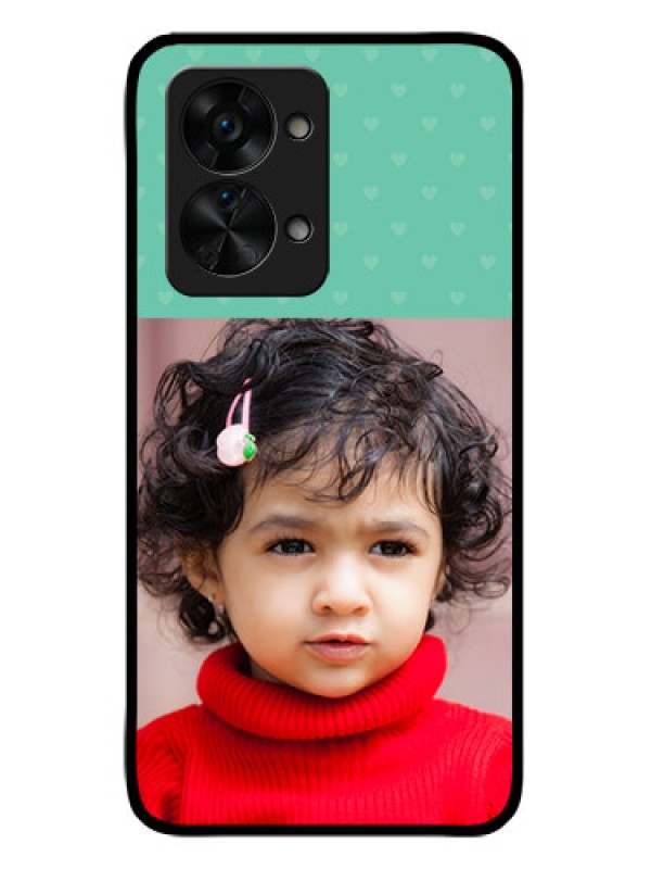 Custom OnePlus Nord 2T 5G Custom Glass Phone Case - Lovers Picture Design