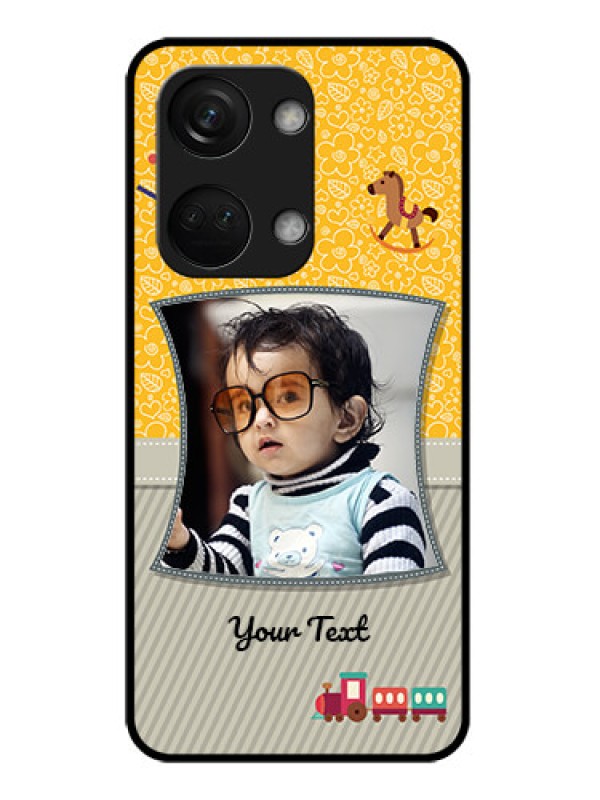 Custom OnePlus Nord 3 5G Personalized Glass Phone Case - Baby Picture Upload Design