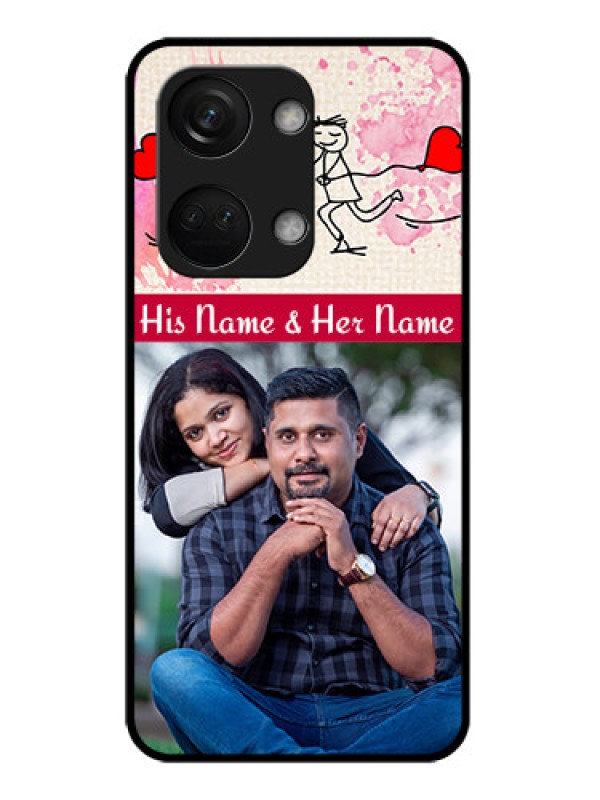 Custom OnePlus Nord 3 5G Photo Printing on Glass Case - You and Me Case Design