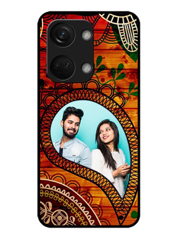 Custom OnePlus Nord 3 5G Personalized Glass Phone Case - Abstract Colorful Design