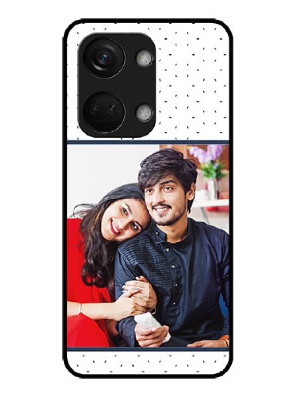 Custom OnePlus Nord 3 5G Personalized Glass Phone Case - Premium Dot Design