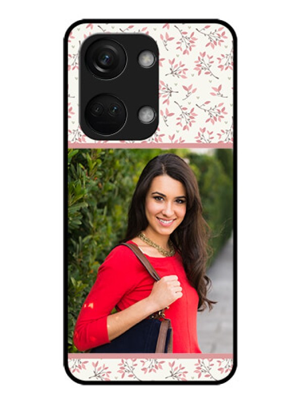Custom OnePlus Nord 3 5G Custom Glass Phone Case - Premium Floral Design